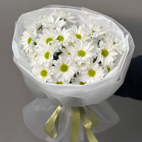 Букет «Ромашковый» – нежные белые хризантемы в деревенском стиле Барыш Ульяновская область Букет «Ромашковый» – нежные белые хризантемы в деревенском стиле Барыш Ульяновская область