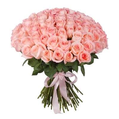 Букет из 101 розовой розы – символ бесконечной нежности Барыш Ульяновская область Букет из 101 розовой розы – символ бесконечной нежности Барыш Ульяновская область