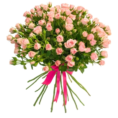 Букет «Нежные объятия» – романтика розовых кустовых роз Барыш Ульяновская область Букет «Нежные объятия» – романтика розовых кустовых роз Барыш Ульяновская область