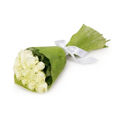 Букет из белых роз в фетре Барыш Ульяновская область Букет из белых роз в фетре Барыш Ульяновская область